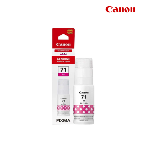 ตลับหมึกอิงค์เจ็ท Canon Original Ink Cartridge GI-71 Magenta, GI71